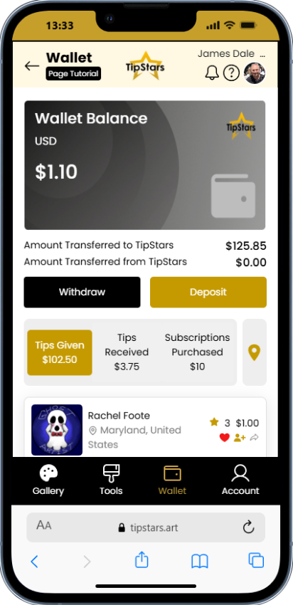 TipStars Wallet